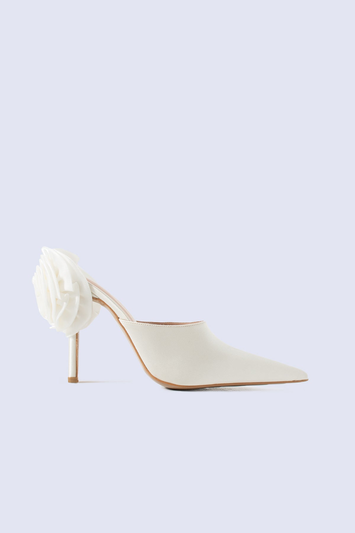 lilia white Lilia Pearl Mules 110 Pearl / 38