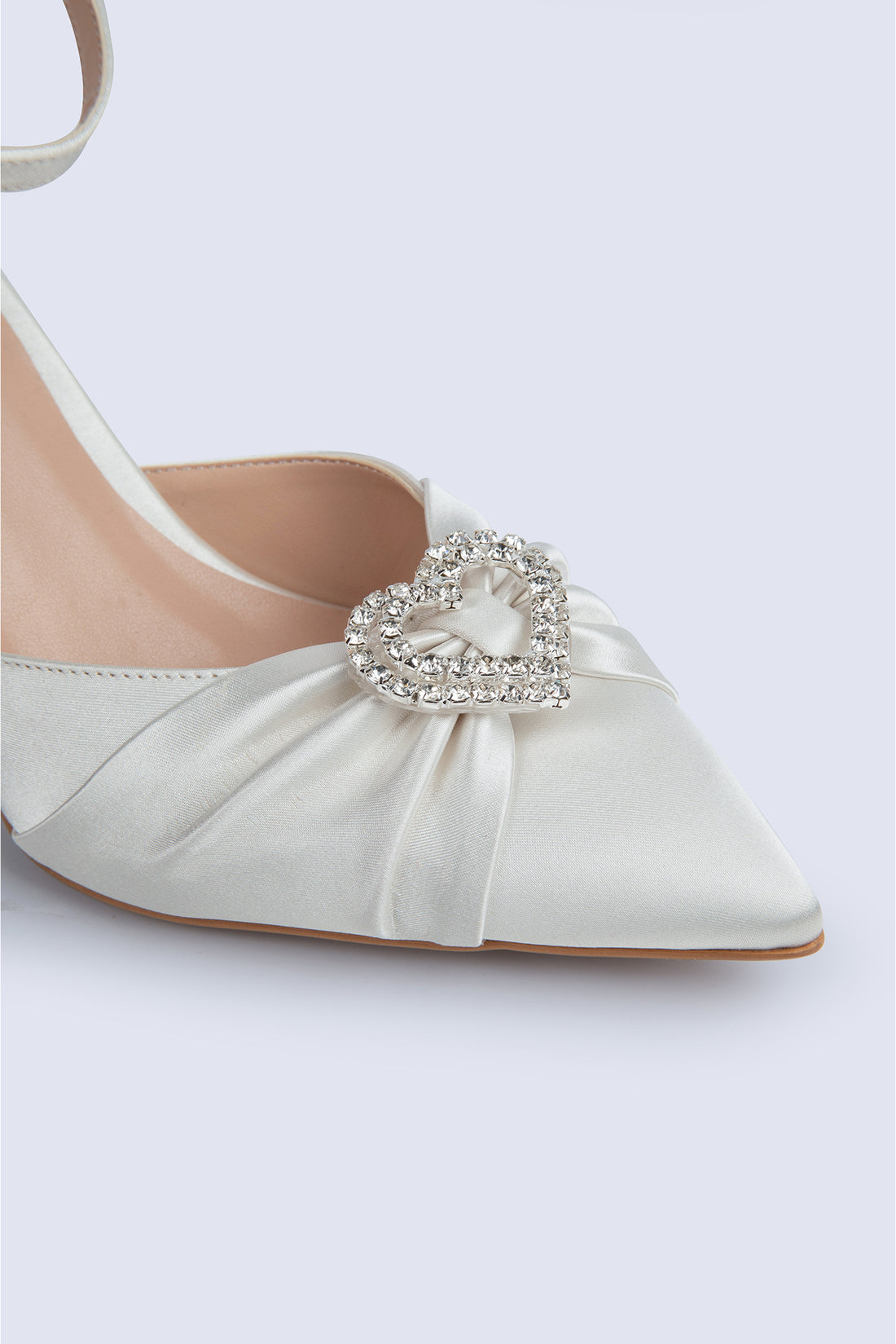 Helen Double Heart Pearl Pumps 80