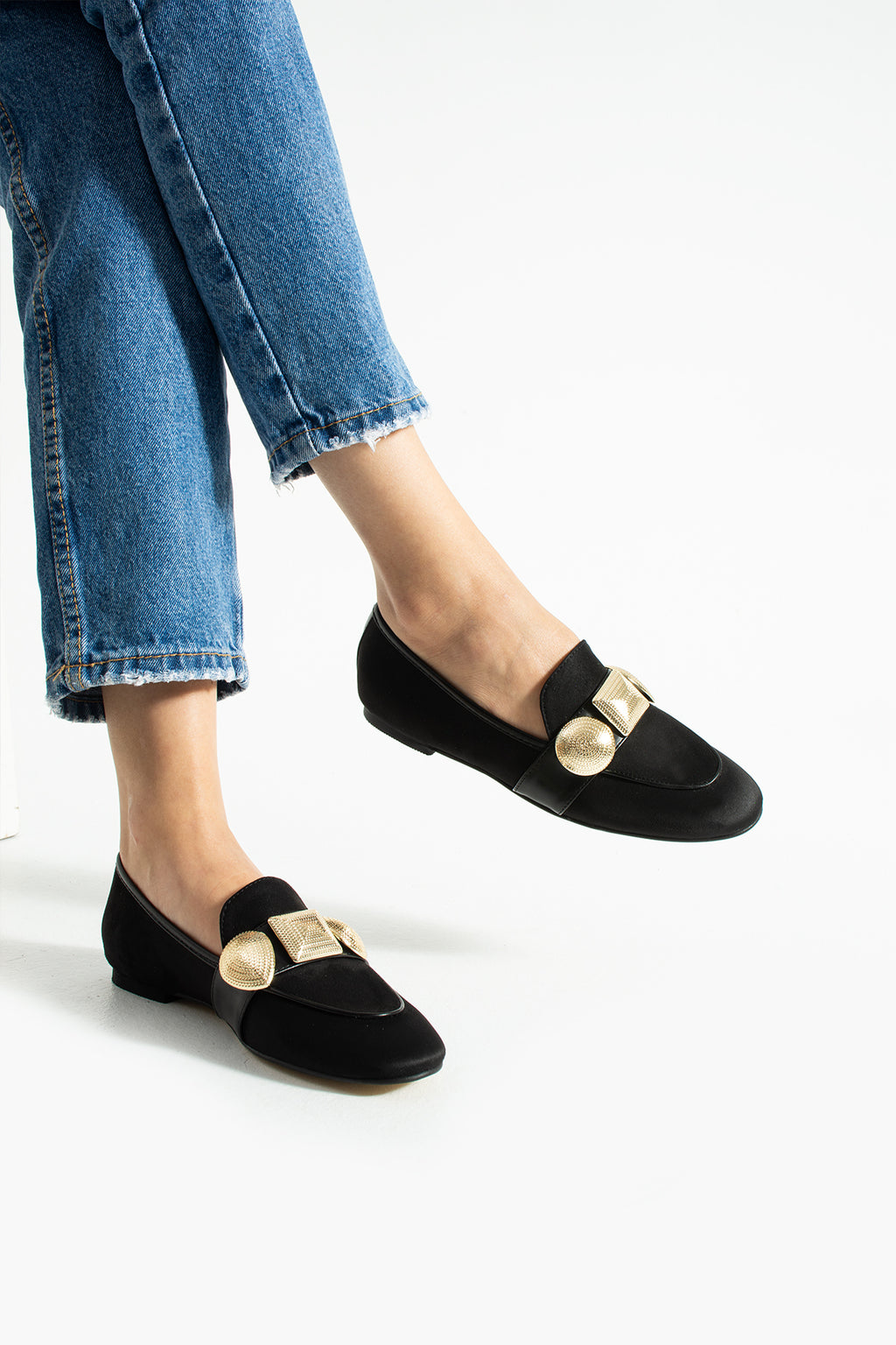 Monarch Siyah Mocassin