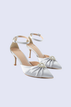 Helen Silver Pumps 80