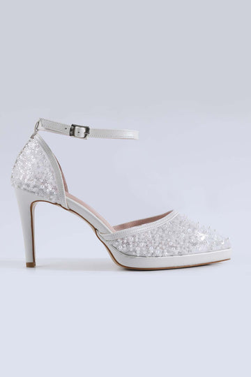 Kiara Bead Embellished Bridal Shoes