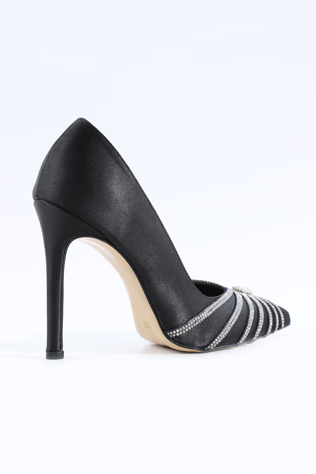 Ghita Siyah Pumps 90