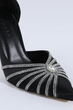 Ghita Siyah Pumps 90