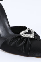 Amora Siyah Pumps 100