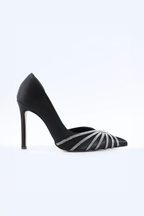 Ghita Siyah Pumps 90