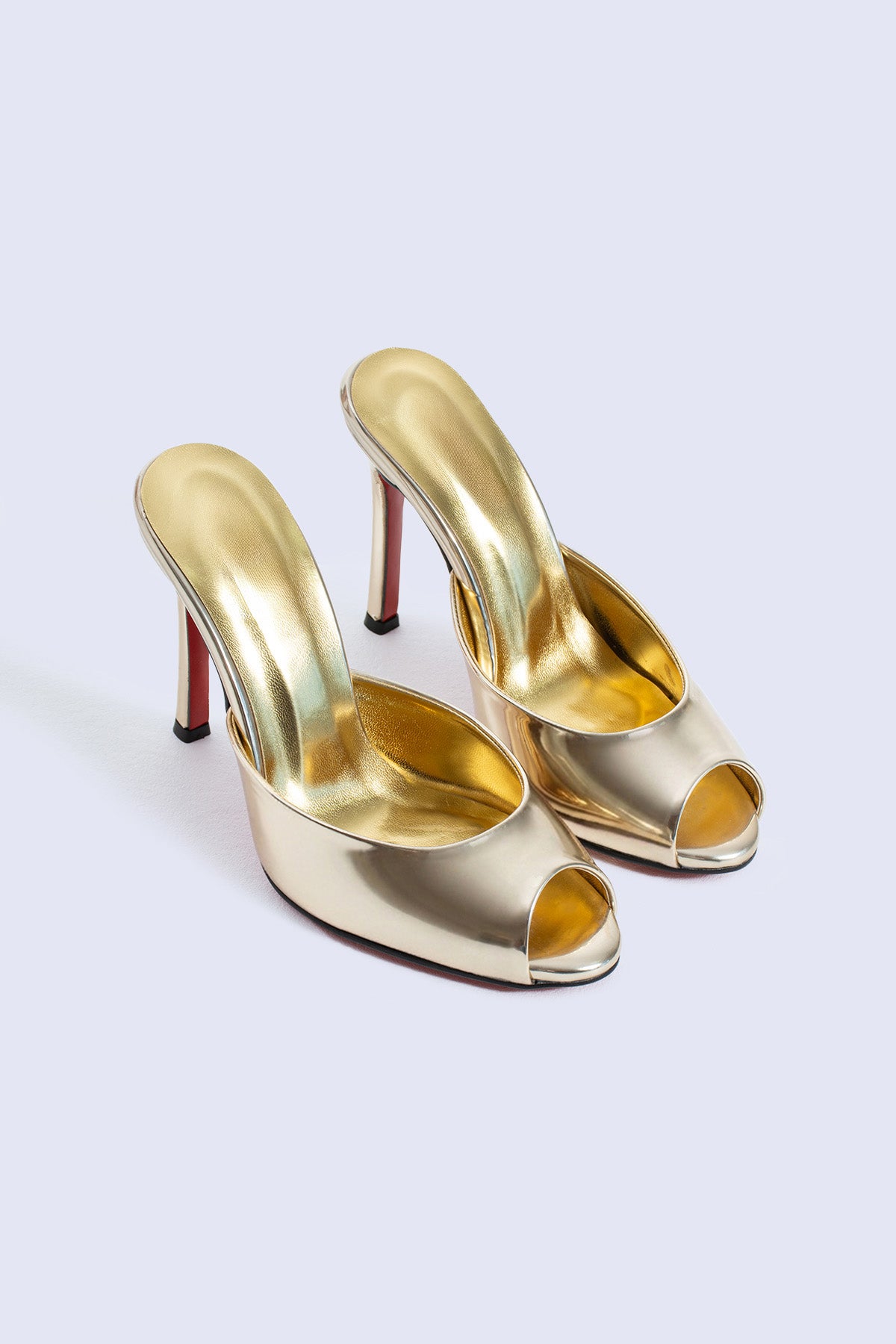 Verve Gold Mules 100