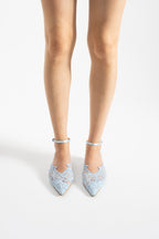 Valenne Baby Blue Flats