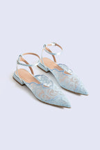 Valenne Baby Blue Flats