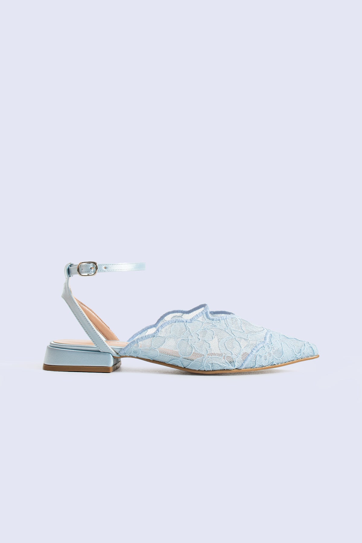 Valenne Baby Blue Flats