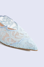 Valenne Baby Blue Flats