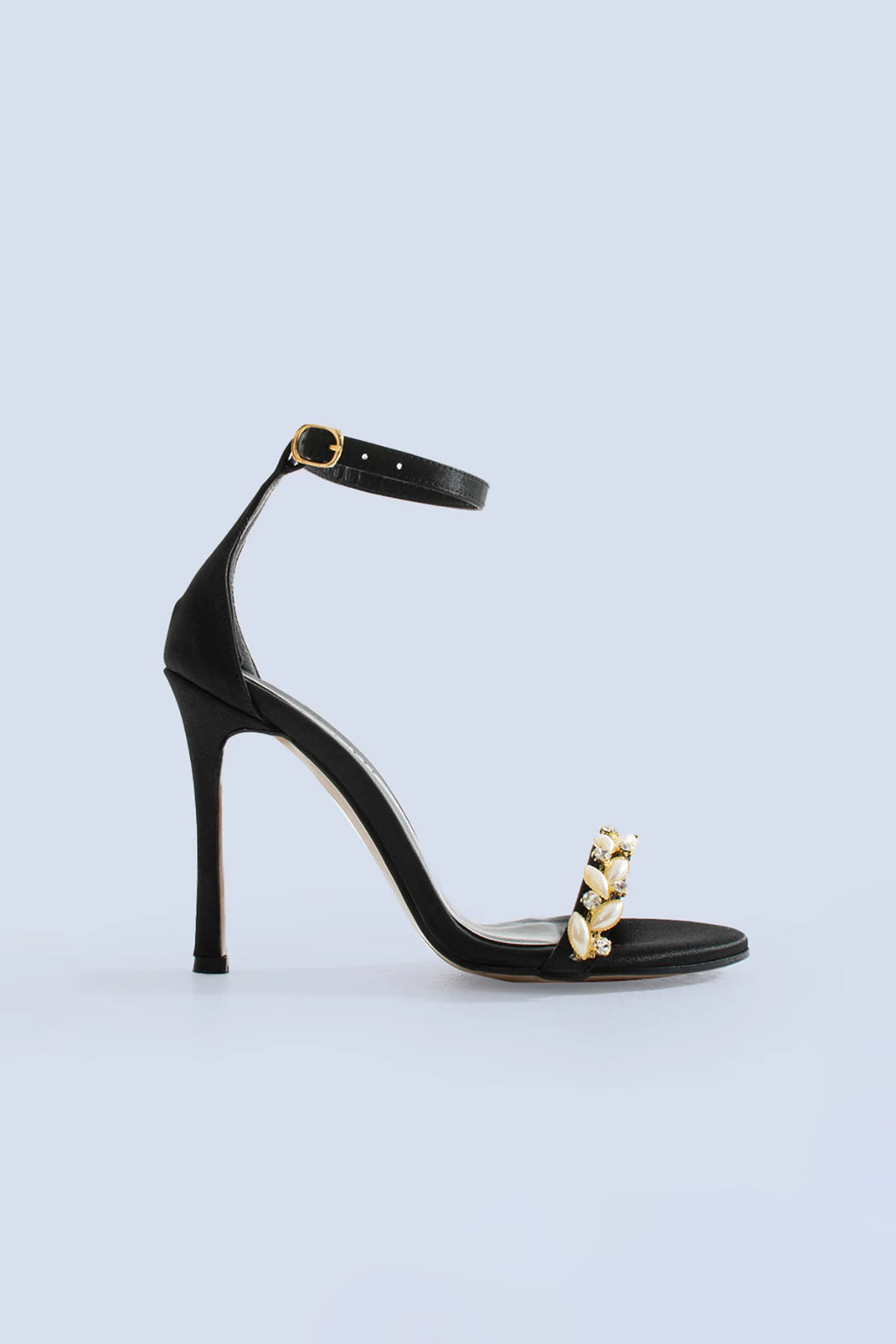Daphne Black Sandal 100