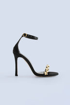 Daphne Black Sandal 100