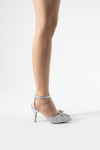 Helen Gümüş Pumps 80