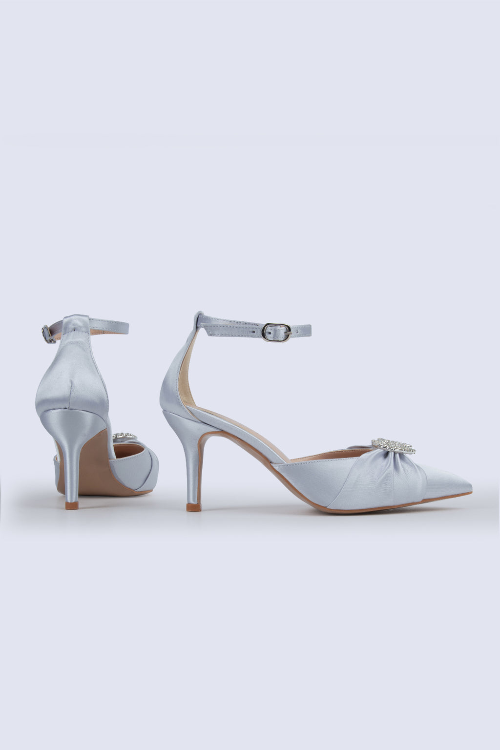 Helen Gümüş Pumps 80