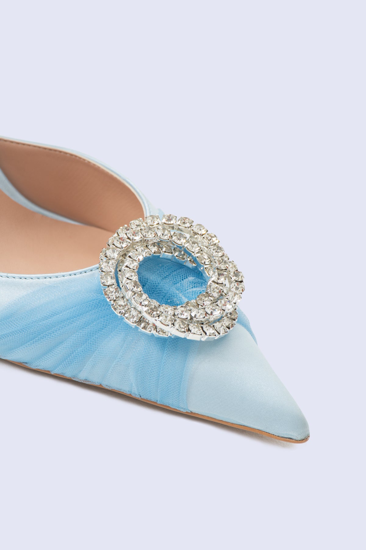 Isolde Baby Blue Pumps 100