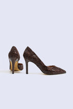 Lorelle Brown Pumps 90
