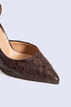 Lorelle Brown Pumps 90