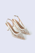 Marvella White Sling 80