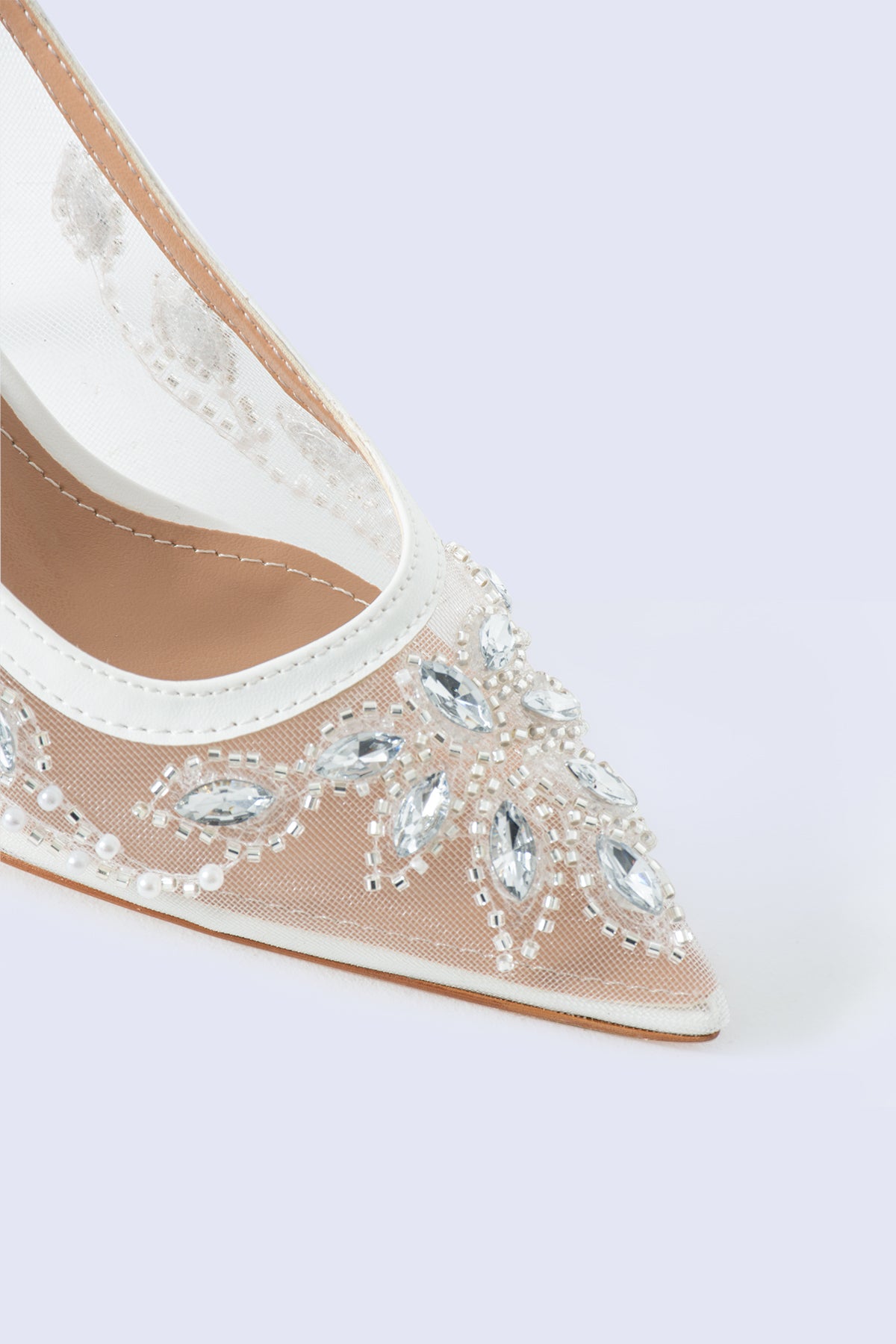 Marvella White Sling 80