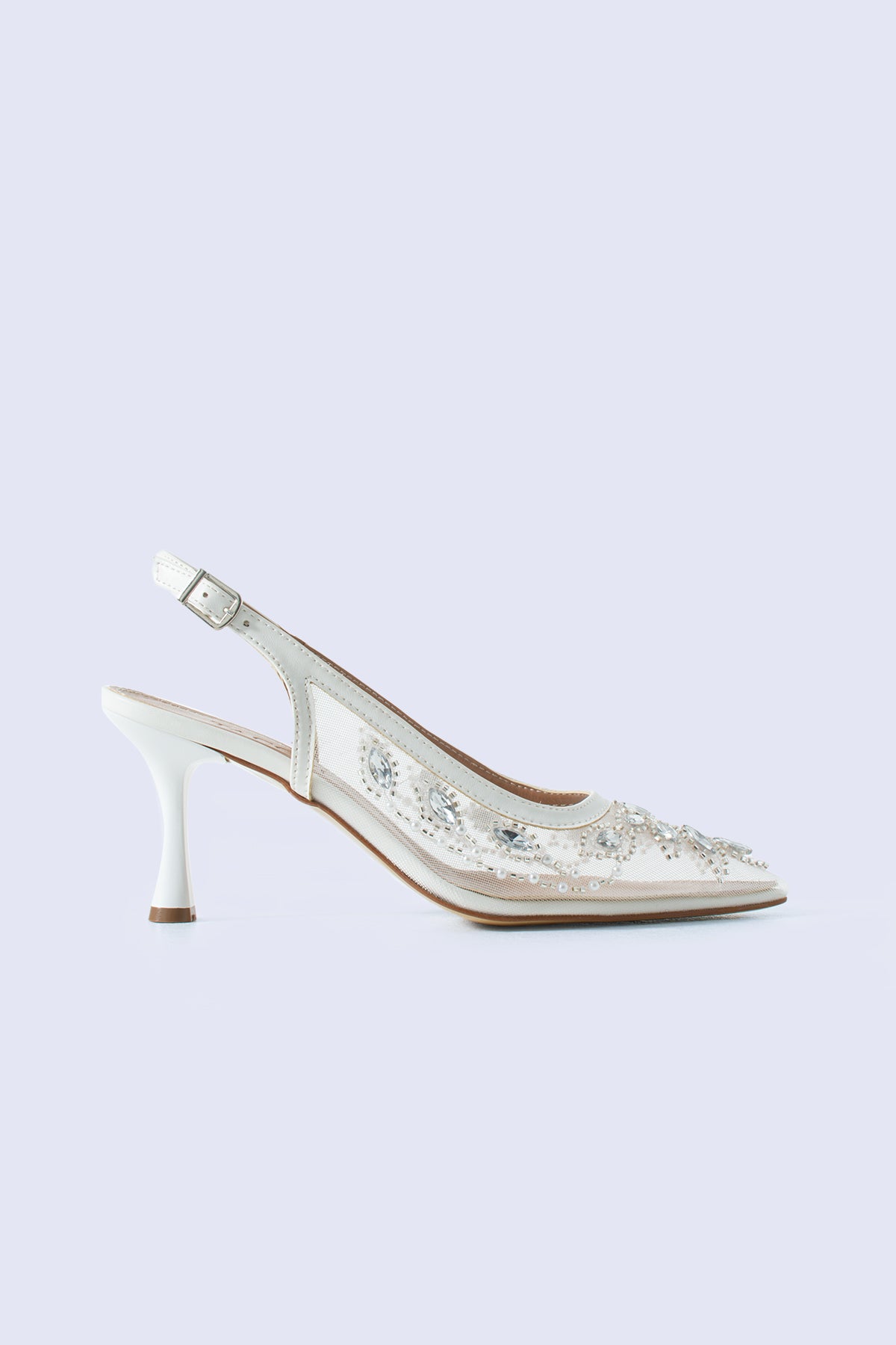 Marvella White Sling 80