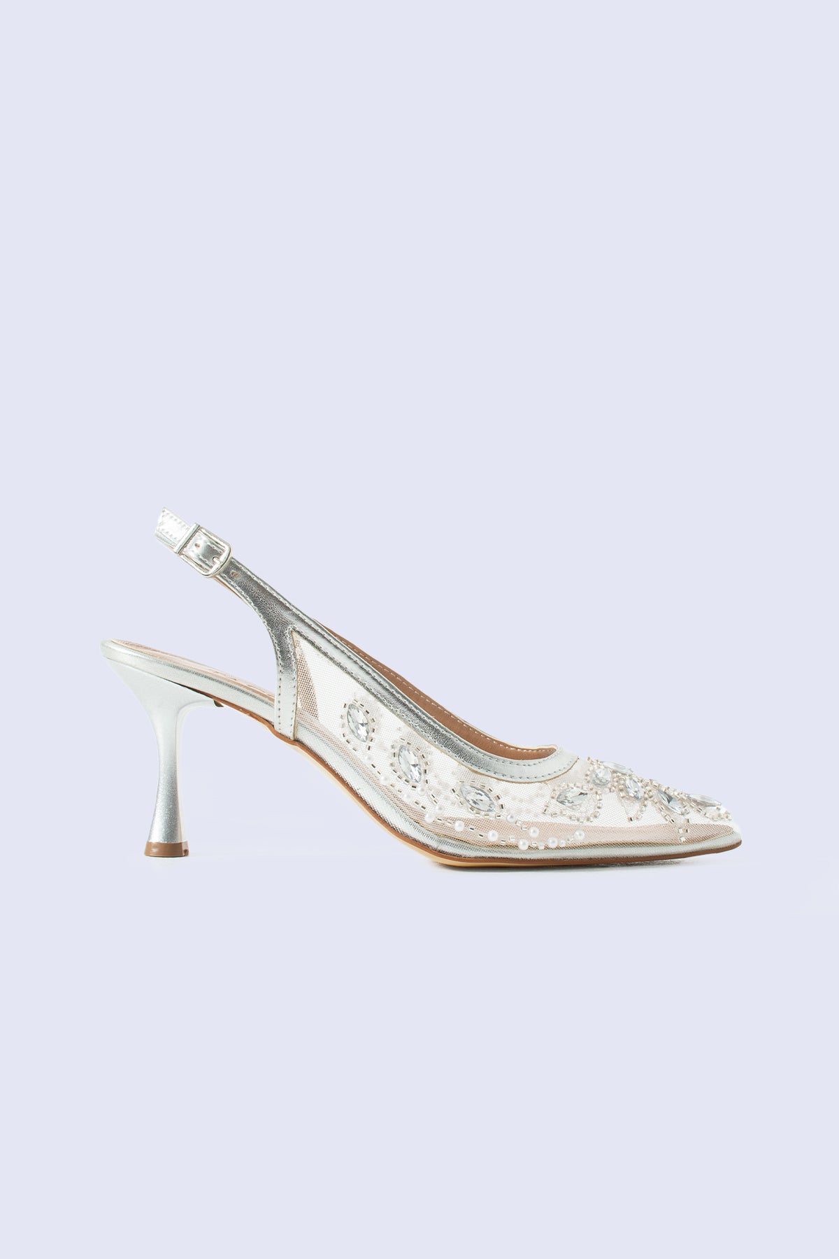 Marvella Silver Sling 80