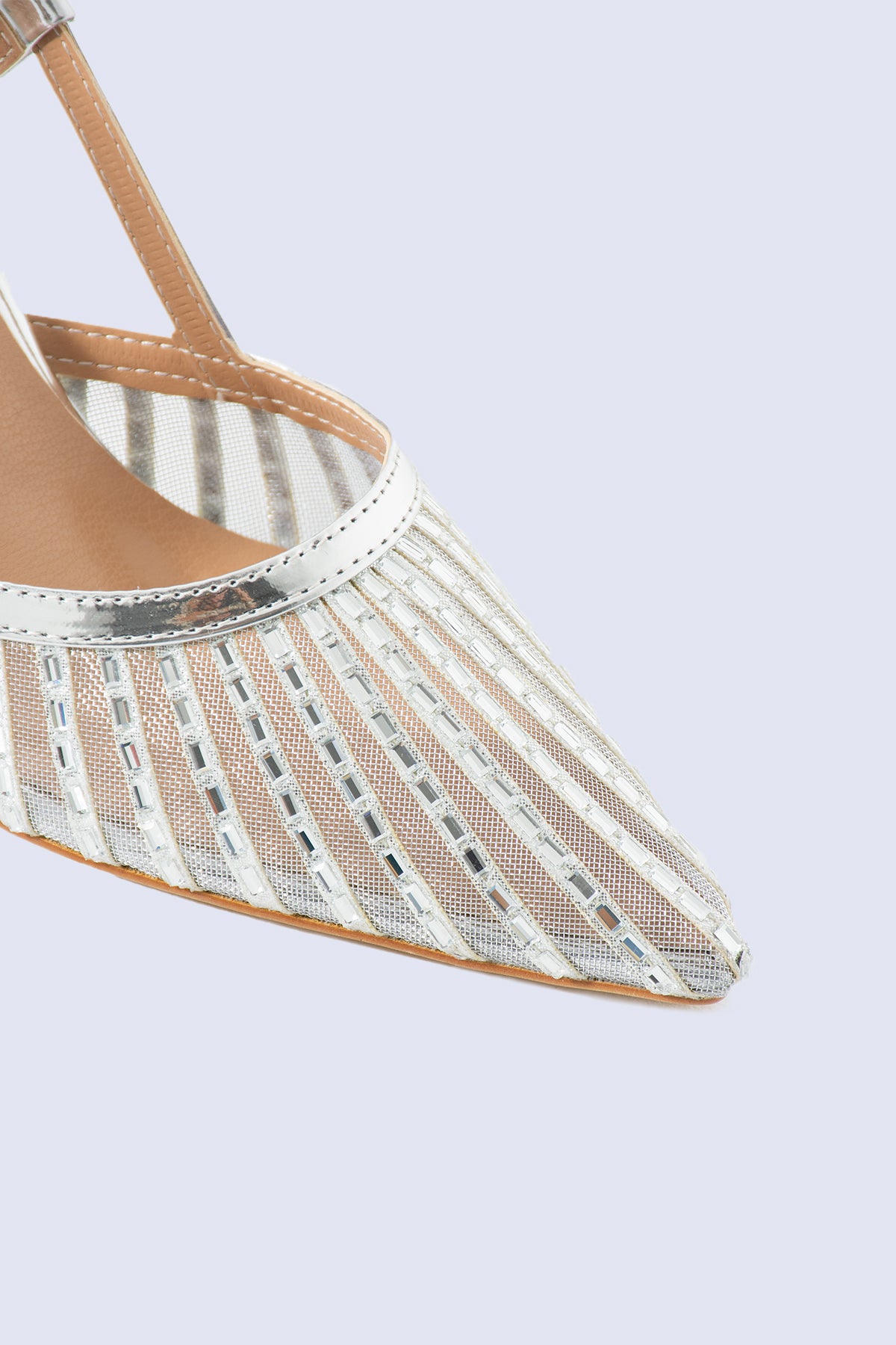 Noctis Gümüş Pumps 80