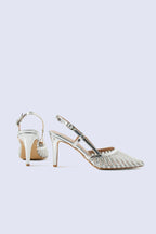 Noctis Gümüş Pumps 80