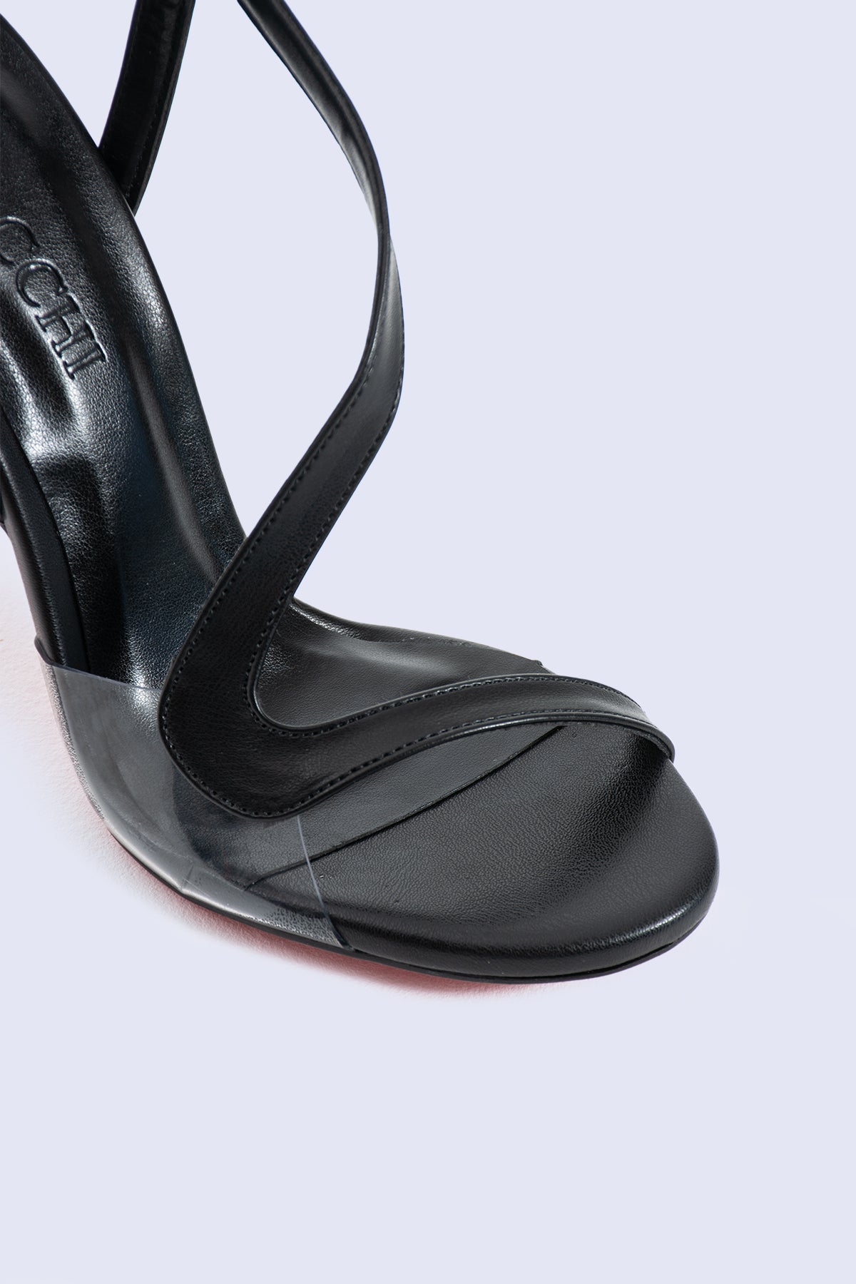 Noctura Black Sandal 100