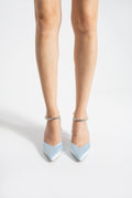 Novalie Mini Baby Blue Pumps 80