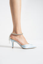 Novalie Mini Baby Blue Pumps 80