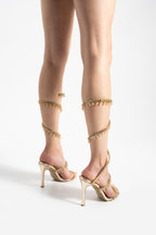 Elvoria Altın Heels 100