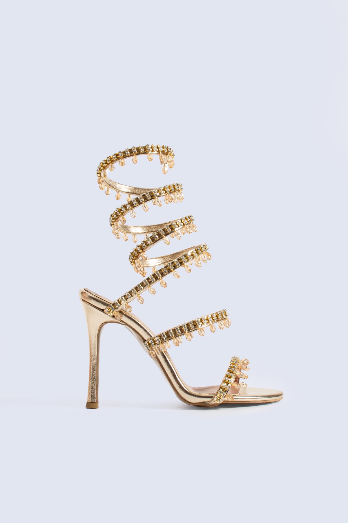 Elvoria Altın Heels 100