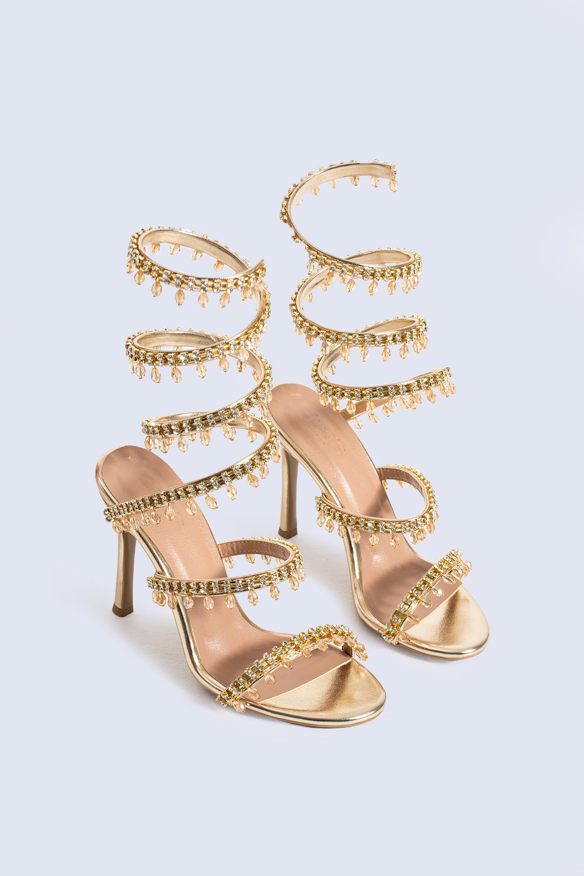 Elvoria Altın Heels 100