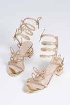 Selene Altın Heels 60