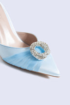 Senna Mini Bebe Mavisi Pumps 80