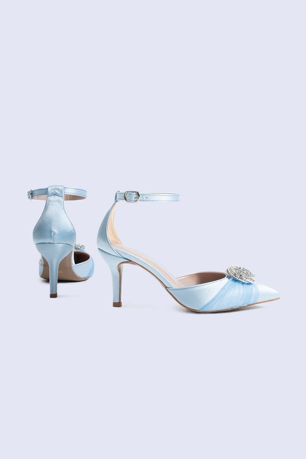 Senna Mini Bebe Mavisi Pumps 80