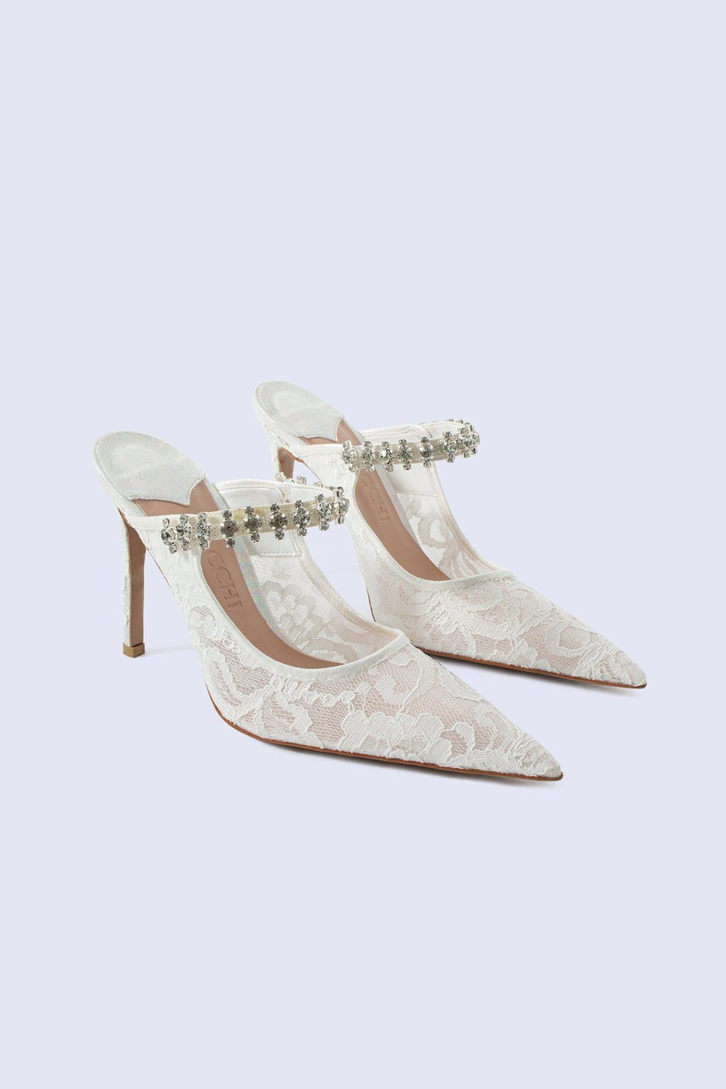 Serephine Pearl Mules 100