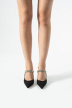 Serephine Siyah Mules 100