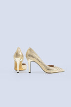 Silva Altın Pumps 85