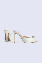 Silvessa Pearl Mules 110