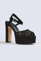 Sindirella Siyah Plateau 135