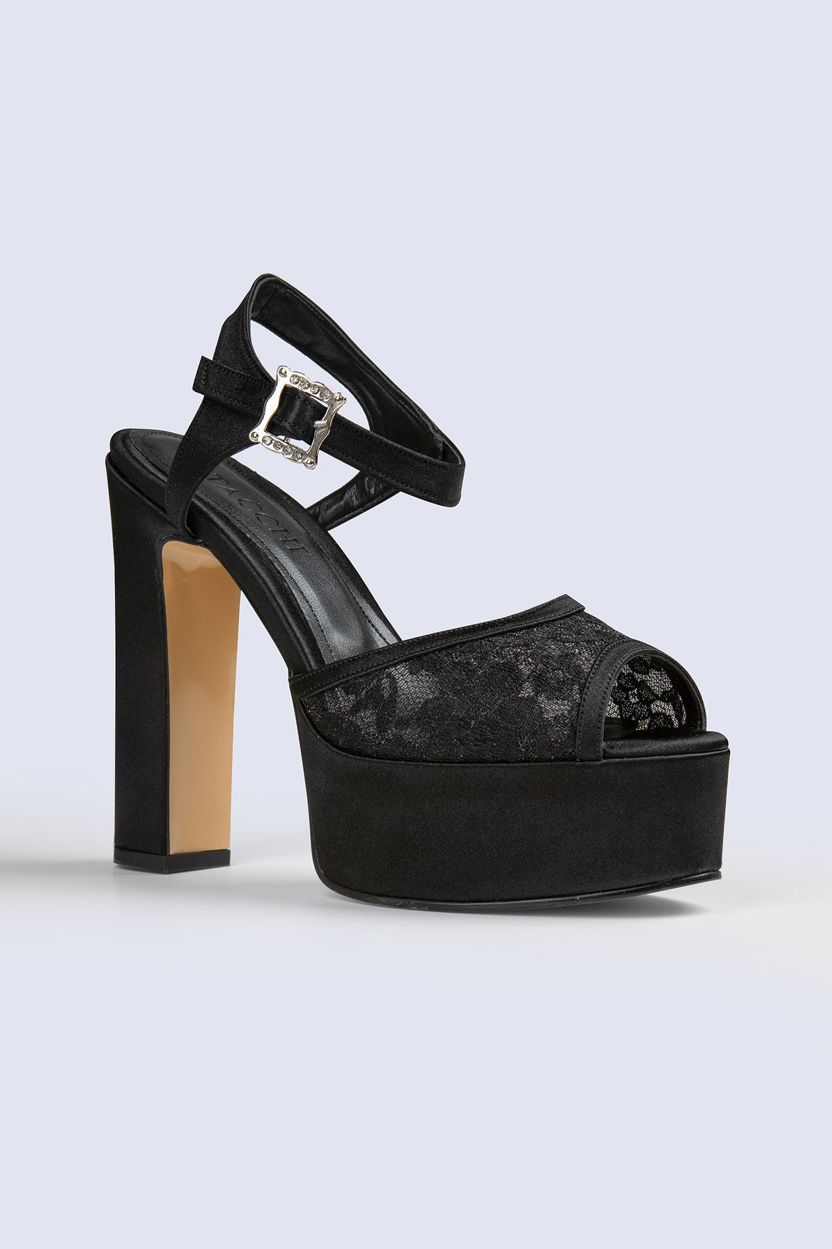Sindirella Siyah Plateau 135