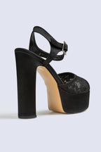 Sindirella Siyah Plateau 135