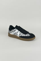 Leontina Siyah Flats