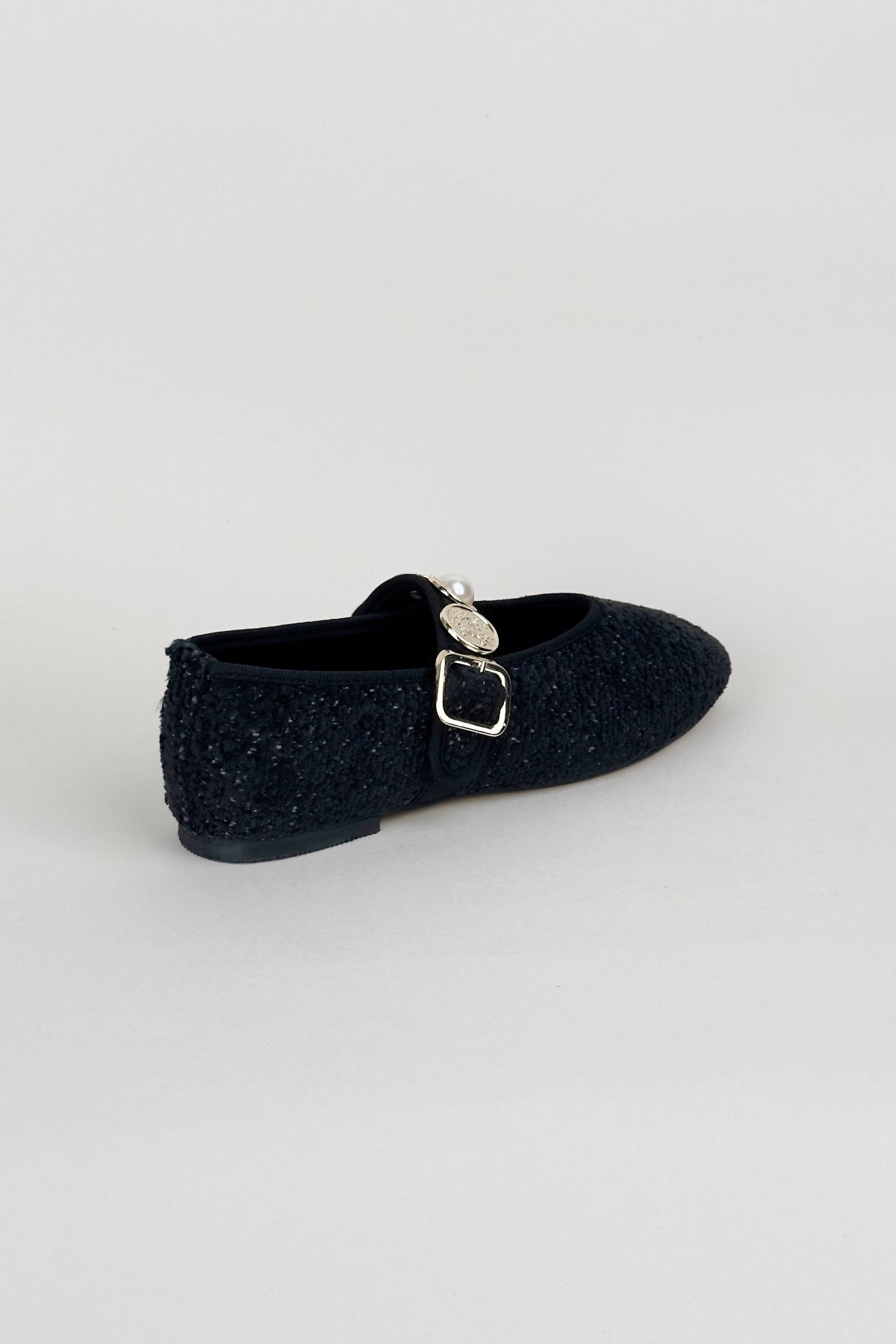 Vespera Black Flats