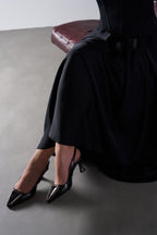 Majesty Siyah Slingback