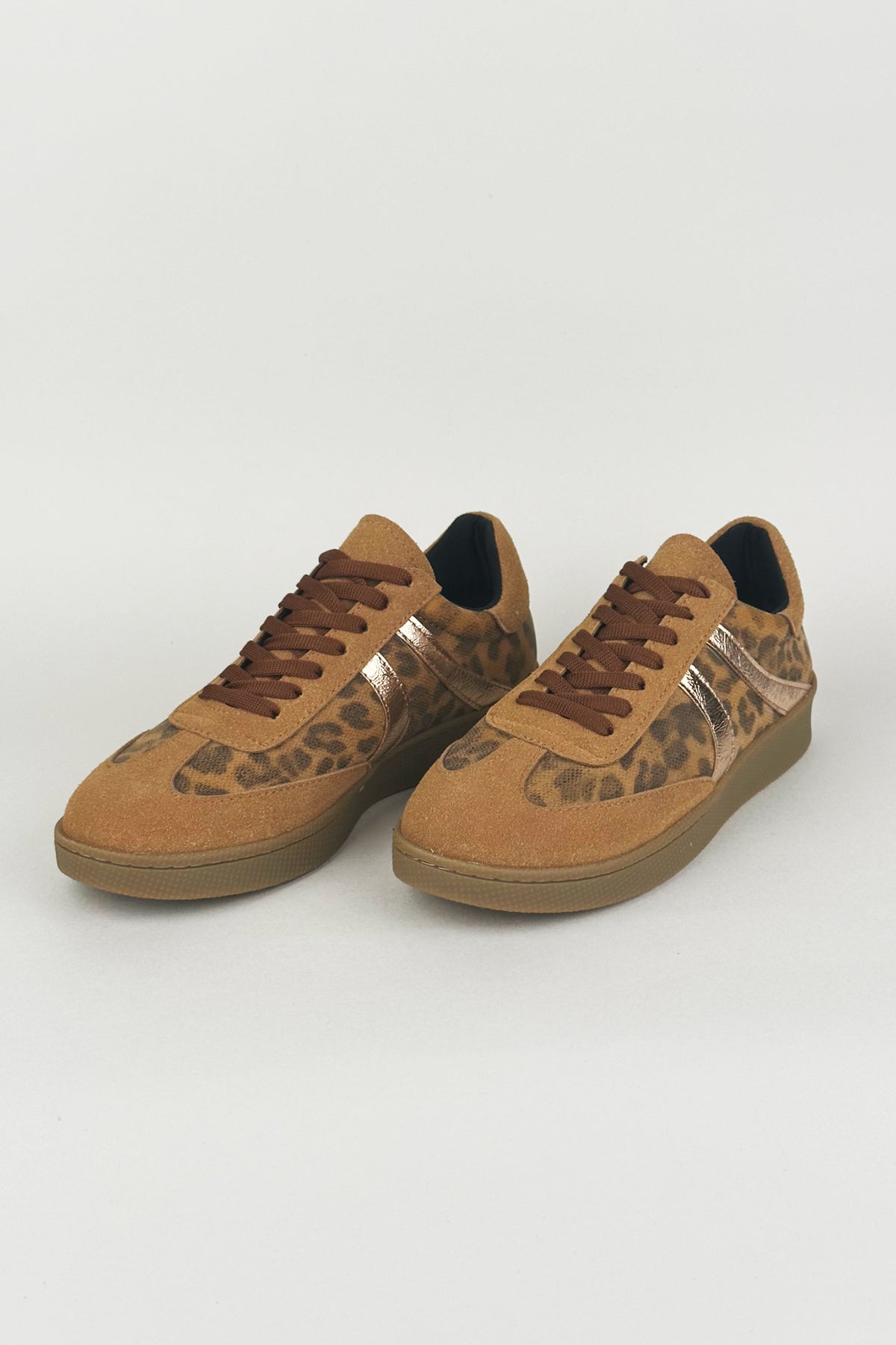 Leontina Leopard Flats