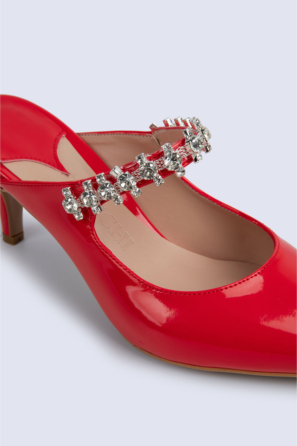 Valentina Kırmızı Mules 60