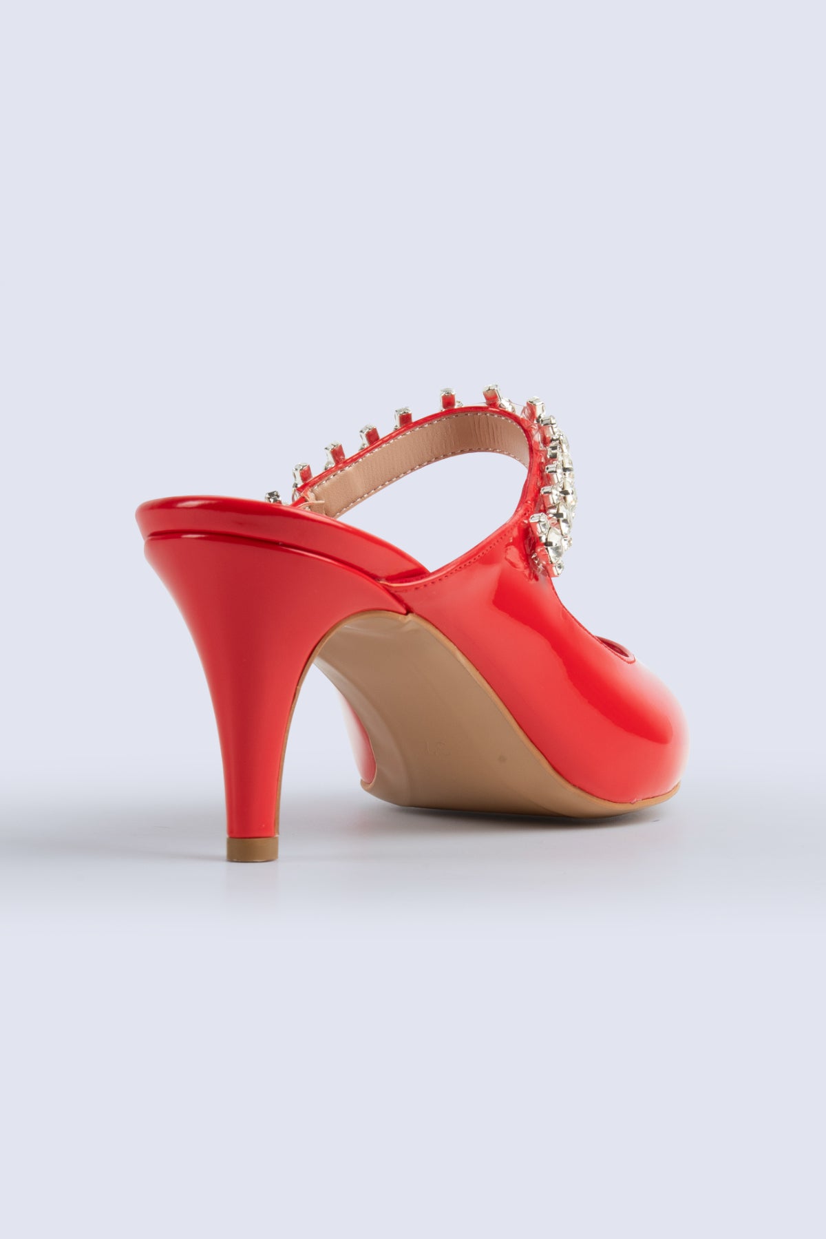 Valentina Kırmızı Mules 60